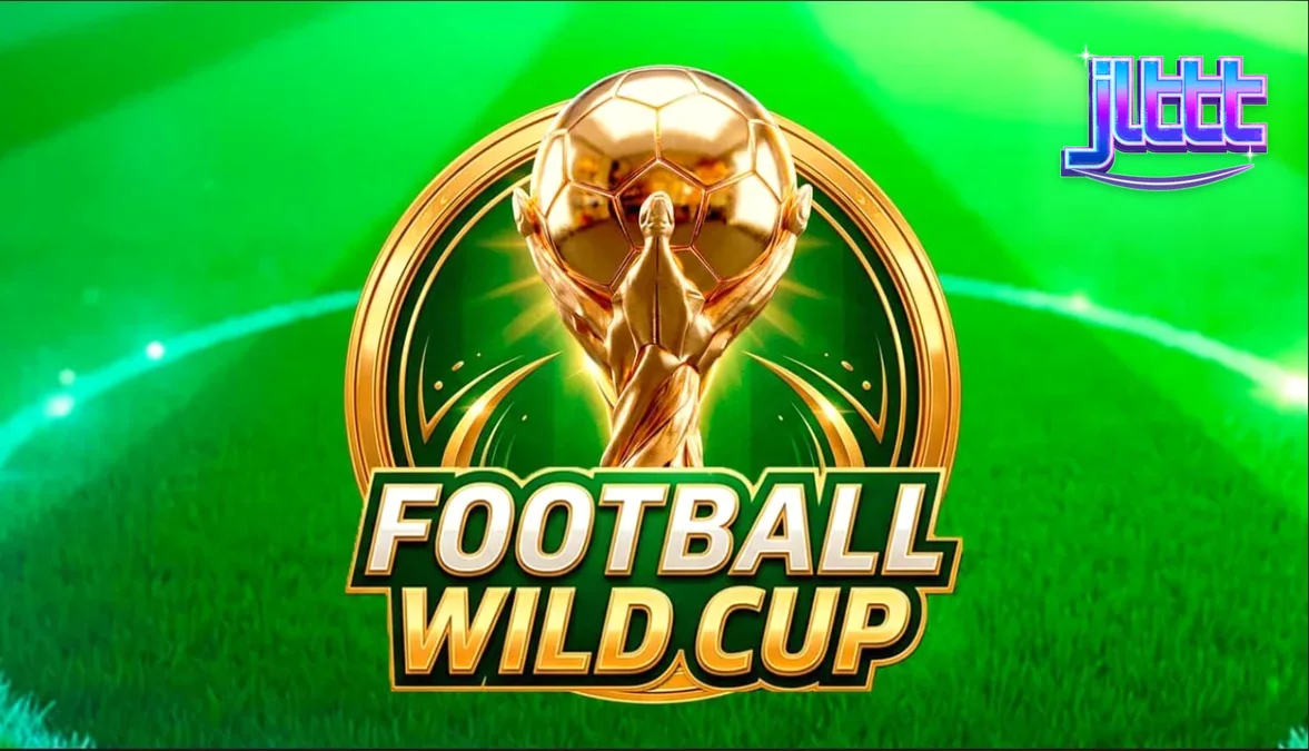 Isang makulay na slot game na may temang football at stadium background.